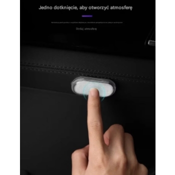 LED Oświetlenie wewnętrzne samochodu Lampka Bezprzewodowa USB
